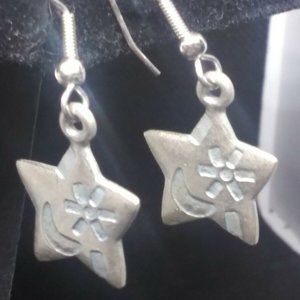 Celestial Stars Moons Earrings